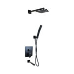 Concealed Shower System Black
