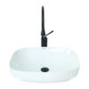 White Countertop Vessel Basin