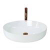 White Countertop Vessel Basin