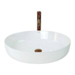 White Countertop Vessel Basin