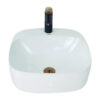 White Countertop Vessel Basin