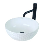 White Countertop Vessel Basin