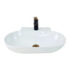 White Countertop Vessel Basin