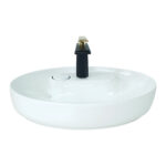 White Countertop Vessel Basin