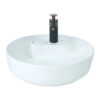 White Countertop Vessel Basin