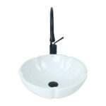 White Countertop Vessel Basin