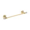 Calacatta White Gold 40 cm Towel Bar
