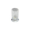 Crystal Chrome Set Top Toothbrush Holder