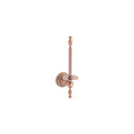 Crystal Rose Gold Spare Toilet Paper Holder