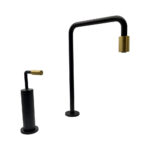 Elite Lux Black Gold Basin Mixer
