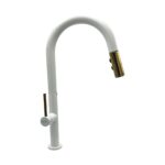 Emr White Gold Spiralli Kitchen Kitchen Sink Mixer