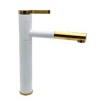 Emr White Gold Spiralli Kitchen Kitchen Sink Mixer