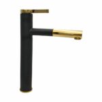 Emr Black Gold Spiralli Kitchen Kitchen Sink Mixer
