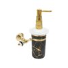 Galaksi Gold Mounted Liquid Soap Dish