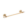 Geometrik White Gold 40 cm Towel Bar