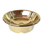 Gold Semi-Concealed Hilton Basin