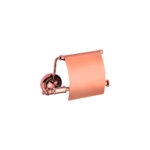 Istanbul Bronze Toilet Paper Holder with Lid