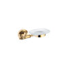 Istanbul Glass Soap Dish Gold