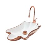 İstiridye Rose Gold Vessel Basin