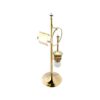Kleopatra White Gold Triple Standing Set