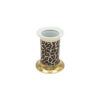 Leopar Gold Toothbrush Holder