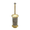 Leopar Gold Toilet Brush