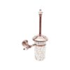 Marble Bronze Mounted Toilet Brush Holder
