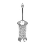 Marble Chrome Toilet Brush
