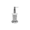 Marble Chrome Liquid Soap Dish