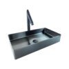 Stainless Steel Black Vessel Basin