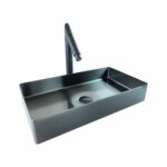 Stainless Steel Black Vessel Basin