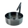 Stainless Steel Black Vessel Basin