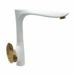 Royal White Gold Kitchen Kitchen Sink Mixer