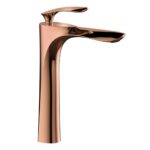 Royal Rose Gold Tall Basin Mixer