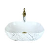 Sharp Calacatta Vessel Basin