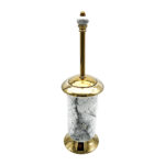 Sharp Calacatta Toilet Brush
