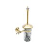 Sharp Calacatta Mounted Toilet Brush Holder