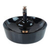Black Countertop Vessel Basin
