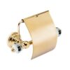Stripe Gold with Lid Paper Holder