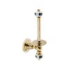 Stripe Gold Spare Toilet Paper Holder