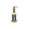 Stripe Gold Liquid Soap Dish