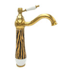 Tiger Gold Tall Basin Mixer