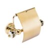 Tiger Gold Zebra with Lid Paper Holder