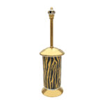 Tiger Gold Zebra Toilet Brush