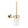 Venedik Toilet Brush Gold Glass