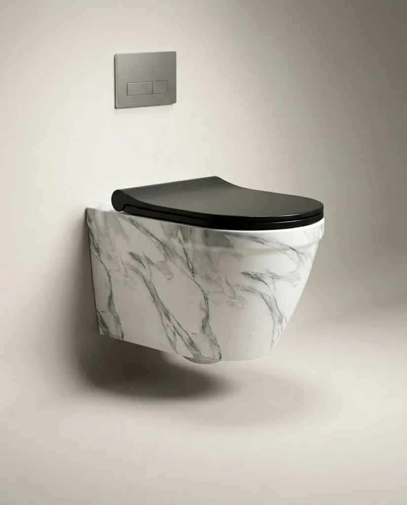 Calacatta Randloses Wand-WC