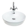 White Countertop Vessel Basin