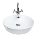 White Countertop Vessel Basin