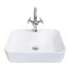White Countertop Vessel Basin