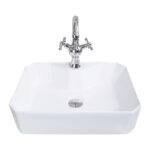 White Countertop Vessel Basin